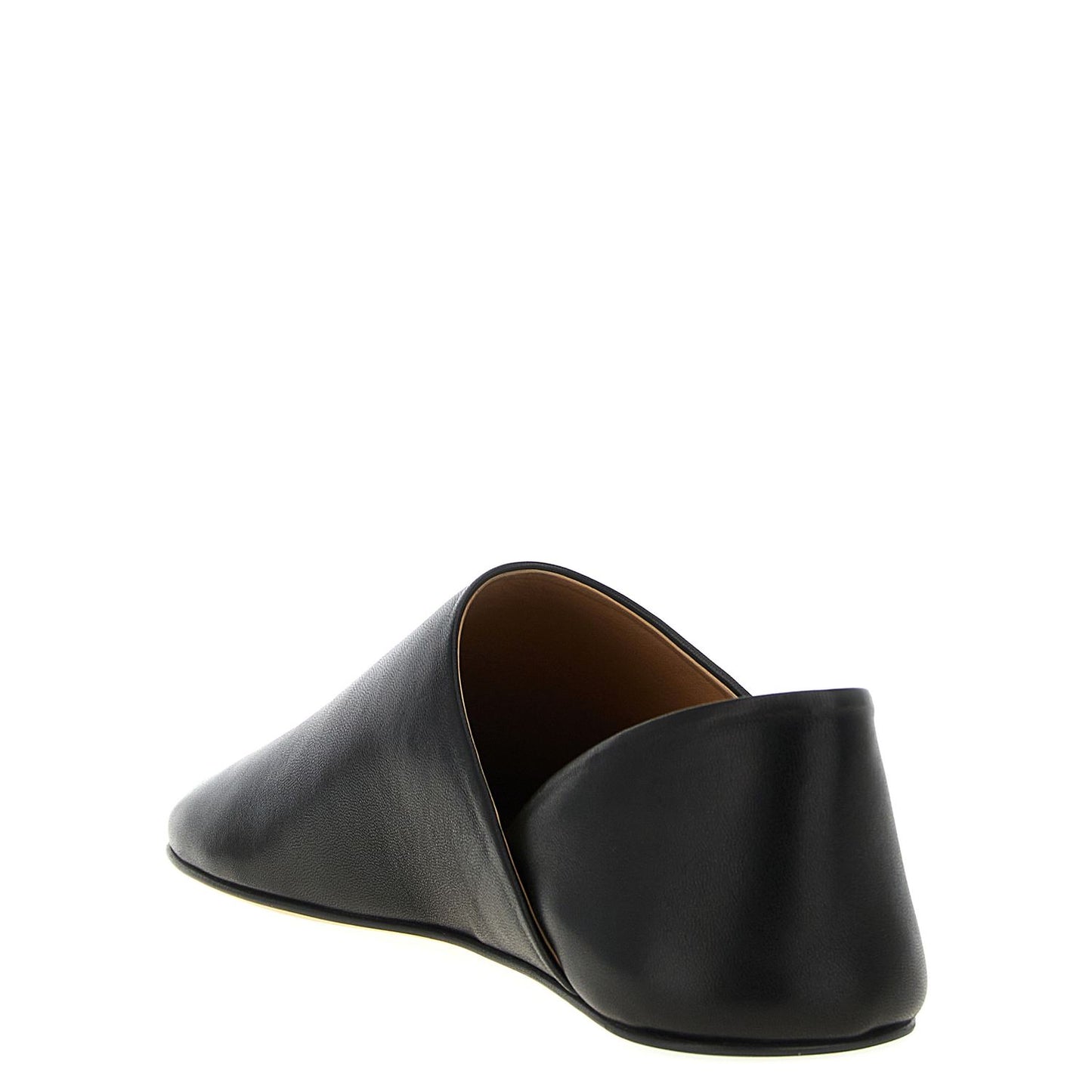 J.W.Anderson Black Lamb Leather Mules