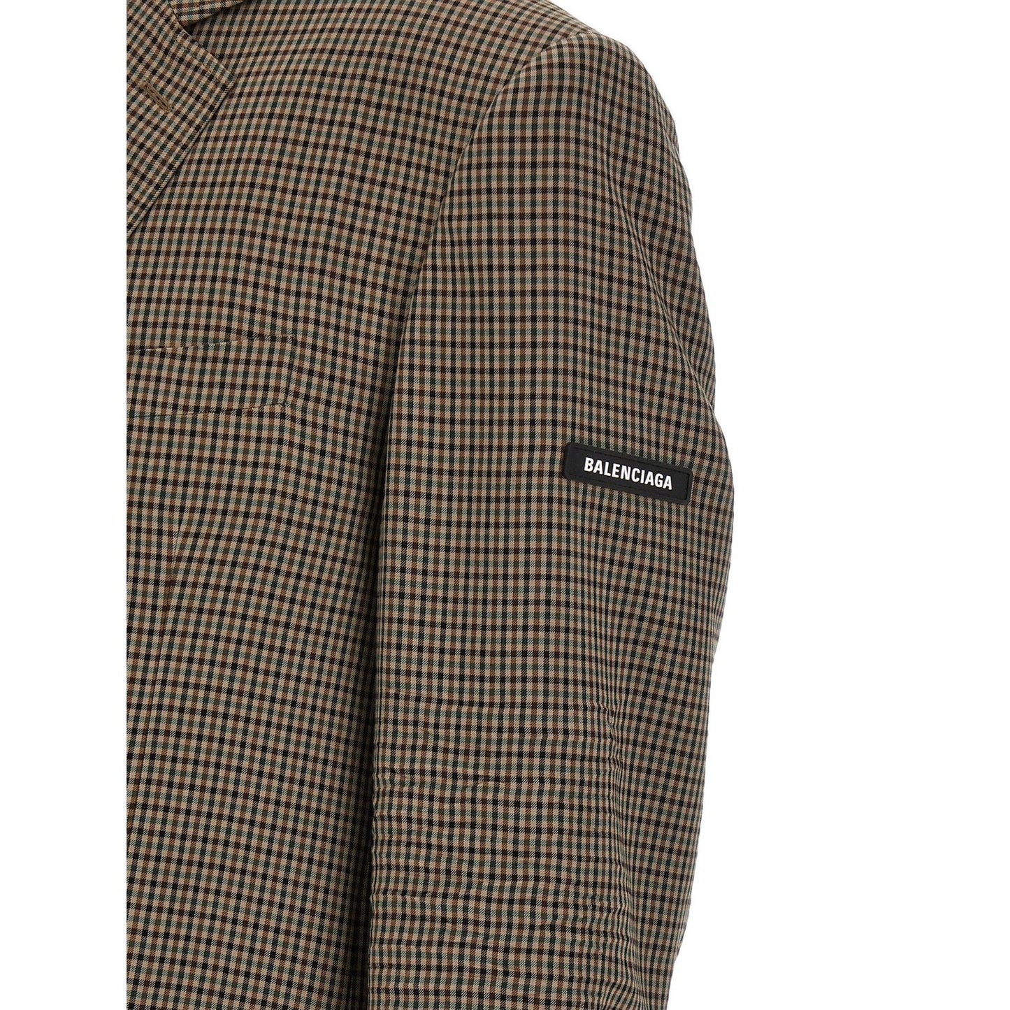 Balenciaga Brown Lyocell Blazer