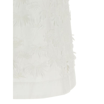 P.A.R.O.S.H. White Cotton Blouse
