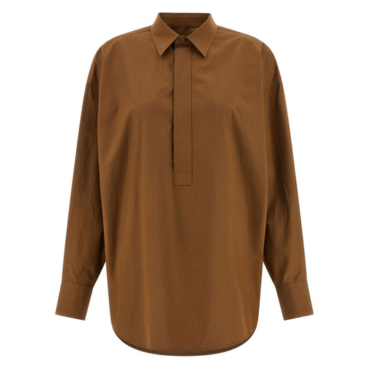 Armarium Brown Cotton Blouse