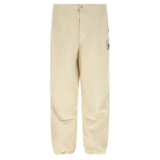 Maison Mihara Yasuhiro Beige Cotton Athletic Pants