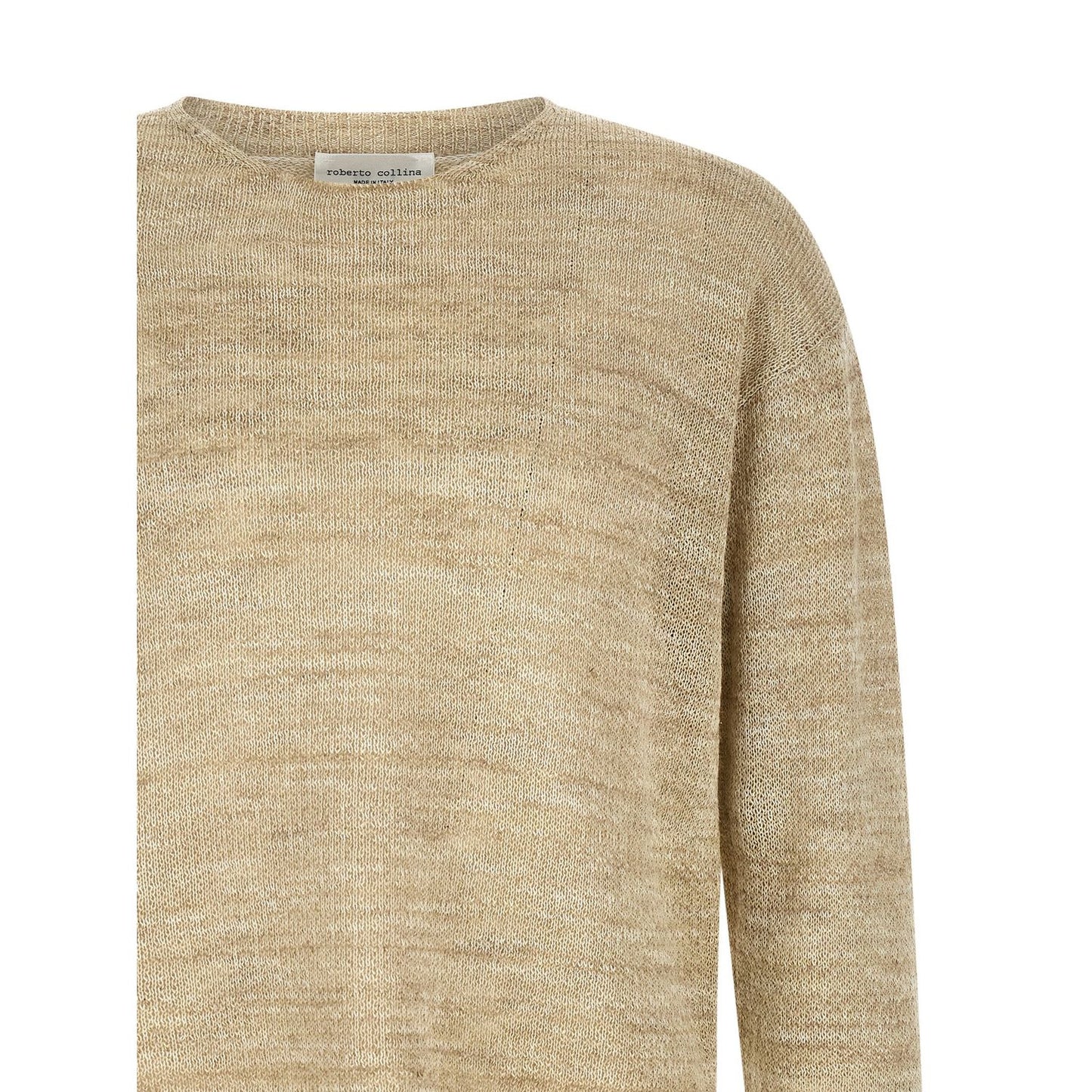 Roberto Collina Beige Cotton Cardigan