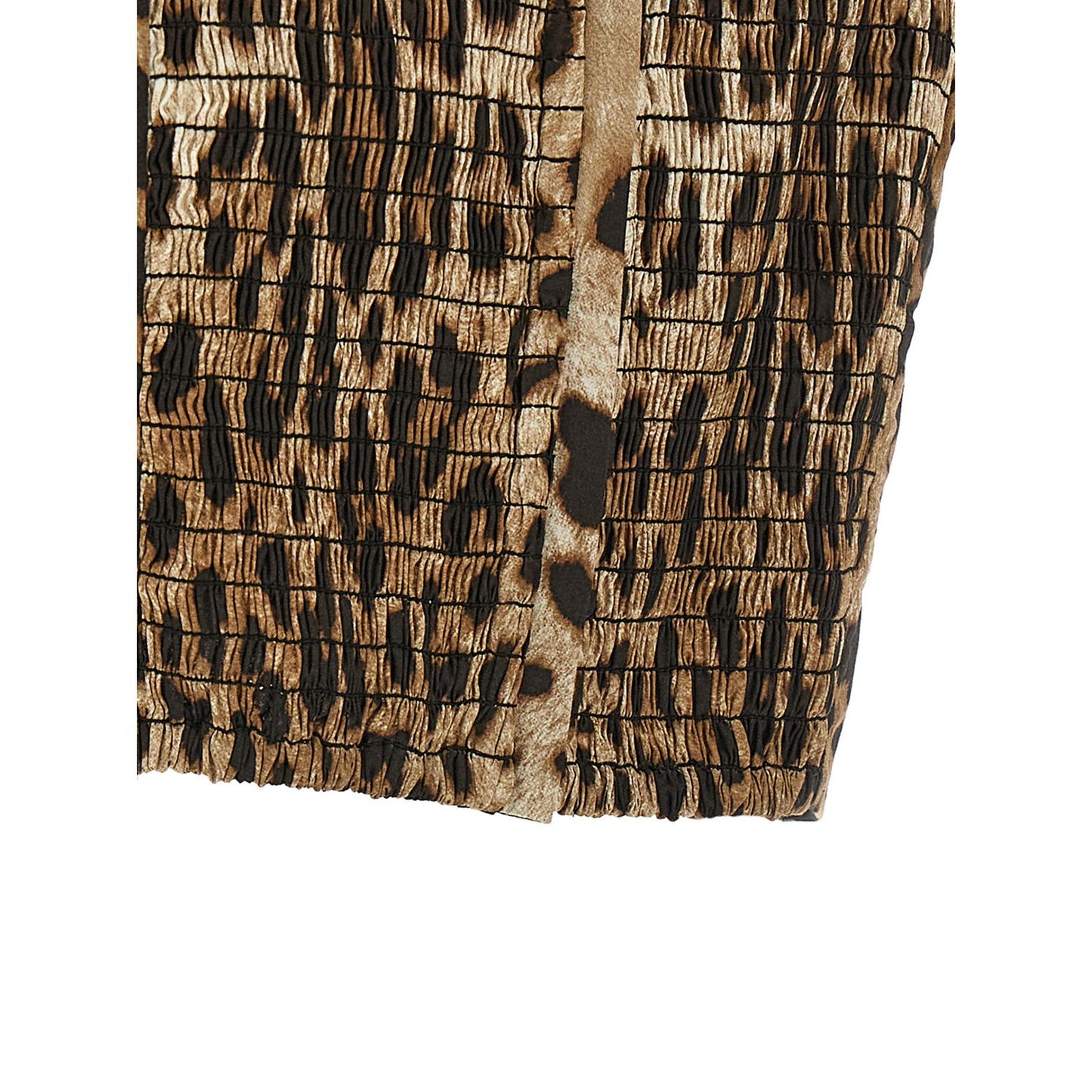 Dolce & Gabbana Brown Cotton Blouse