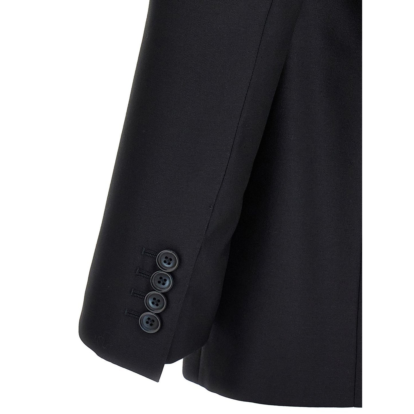 Dolce & Gabbana Blue Virgin Wool Two-Piece Suit