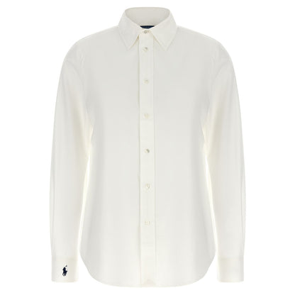 Polo Ralph Lauren White Cotton Blouse