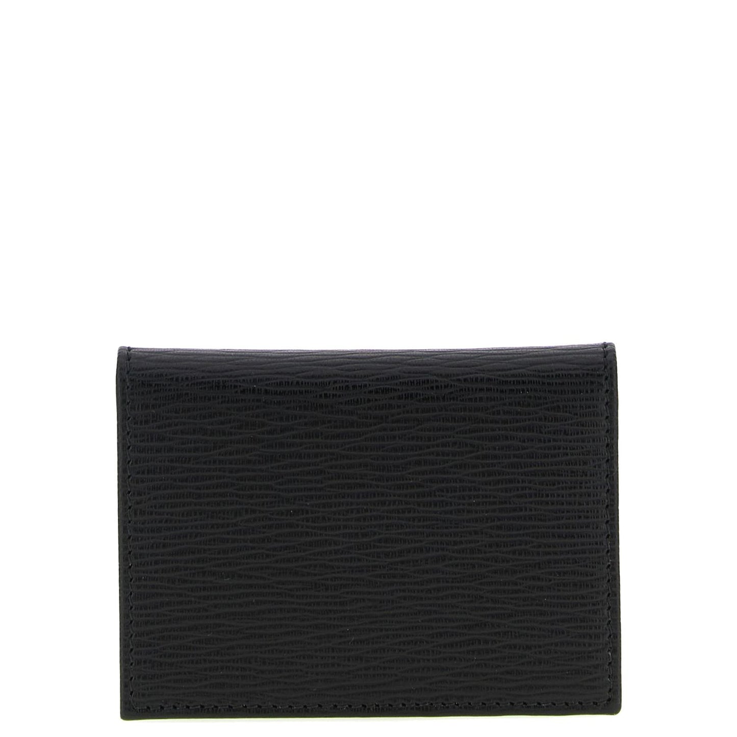 Ferragamo Black Calfskin Cardholder