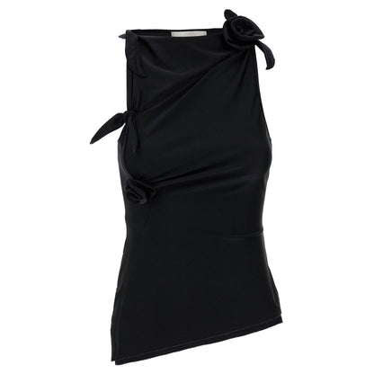 Coperni Black Polyamide Tank Tops