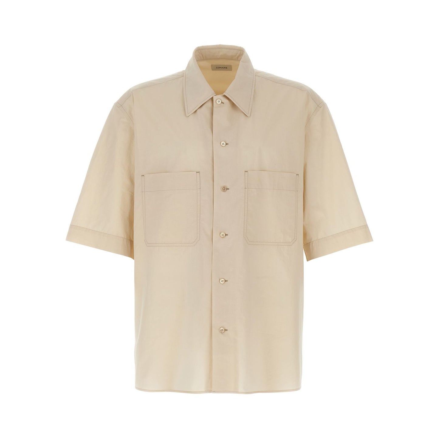 Lemaire Beige Cotton Blouse