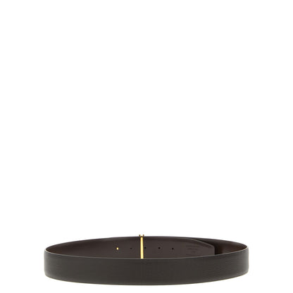 Tom Ford Brown Calfskin Belt