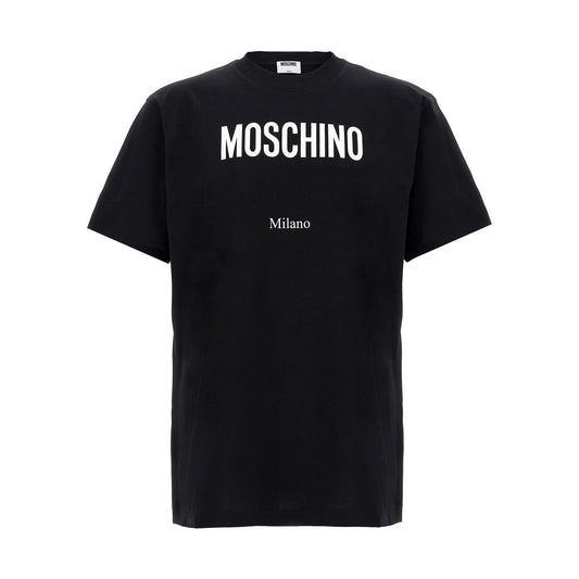 Moschino Bicolor Cotton T-Shirt