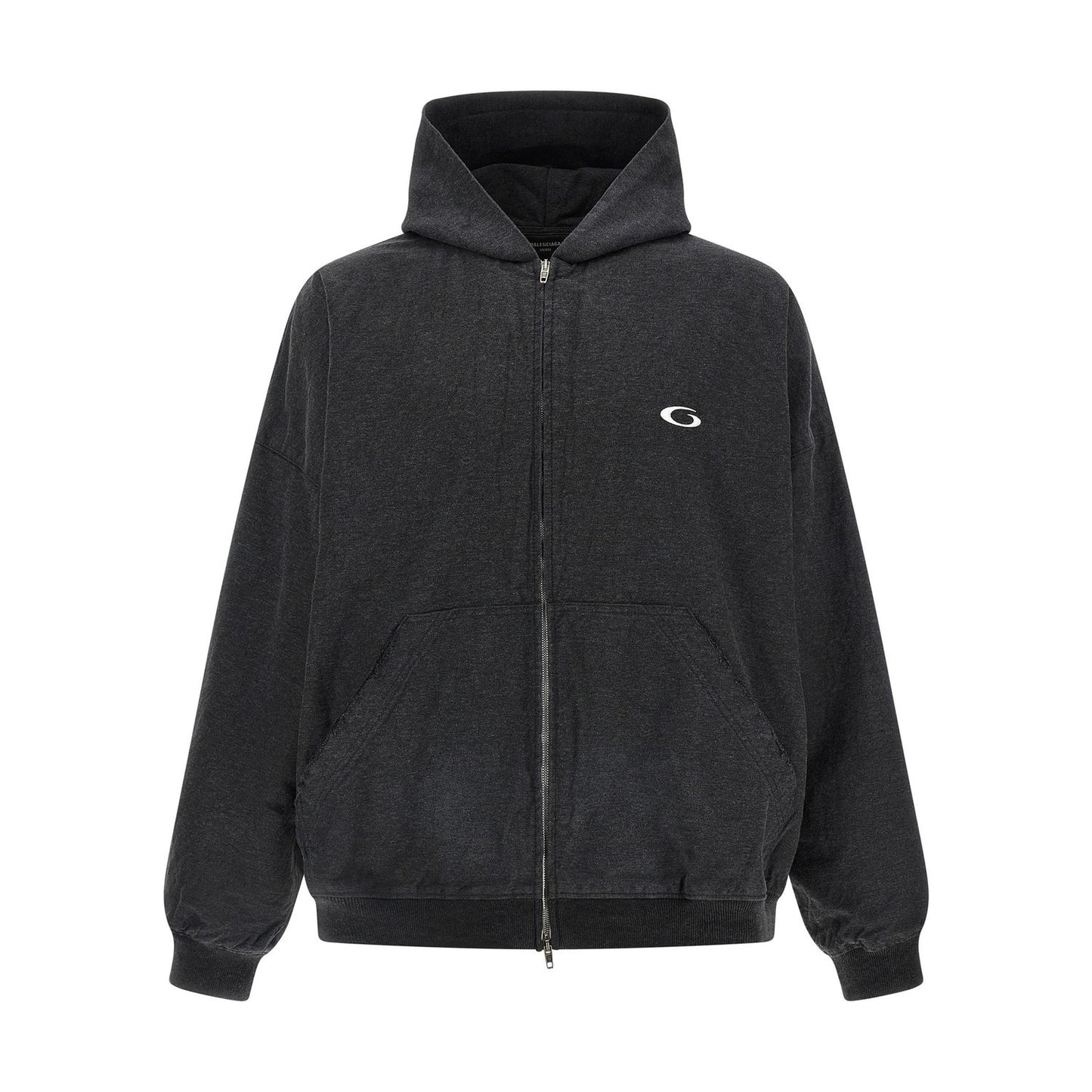 Balenciaga Gray Cotton Sweatshirt