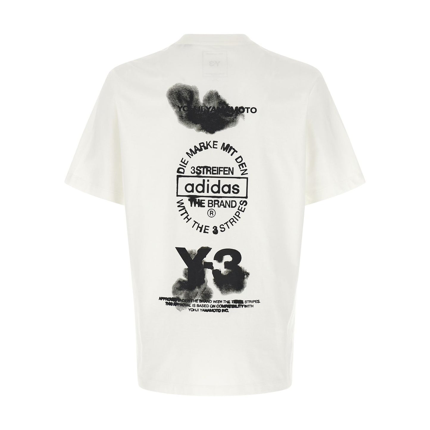 Y-3 Bicolor Cotton T-Shirt