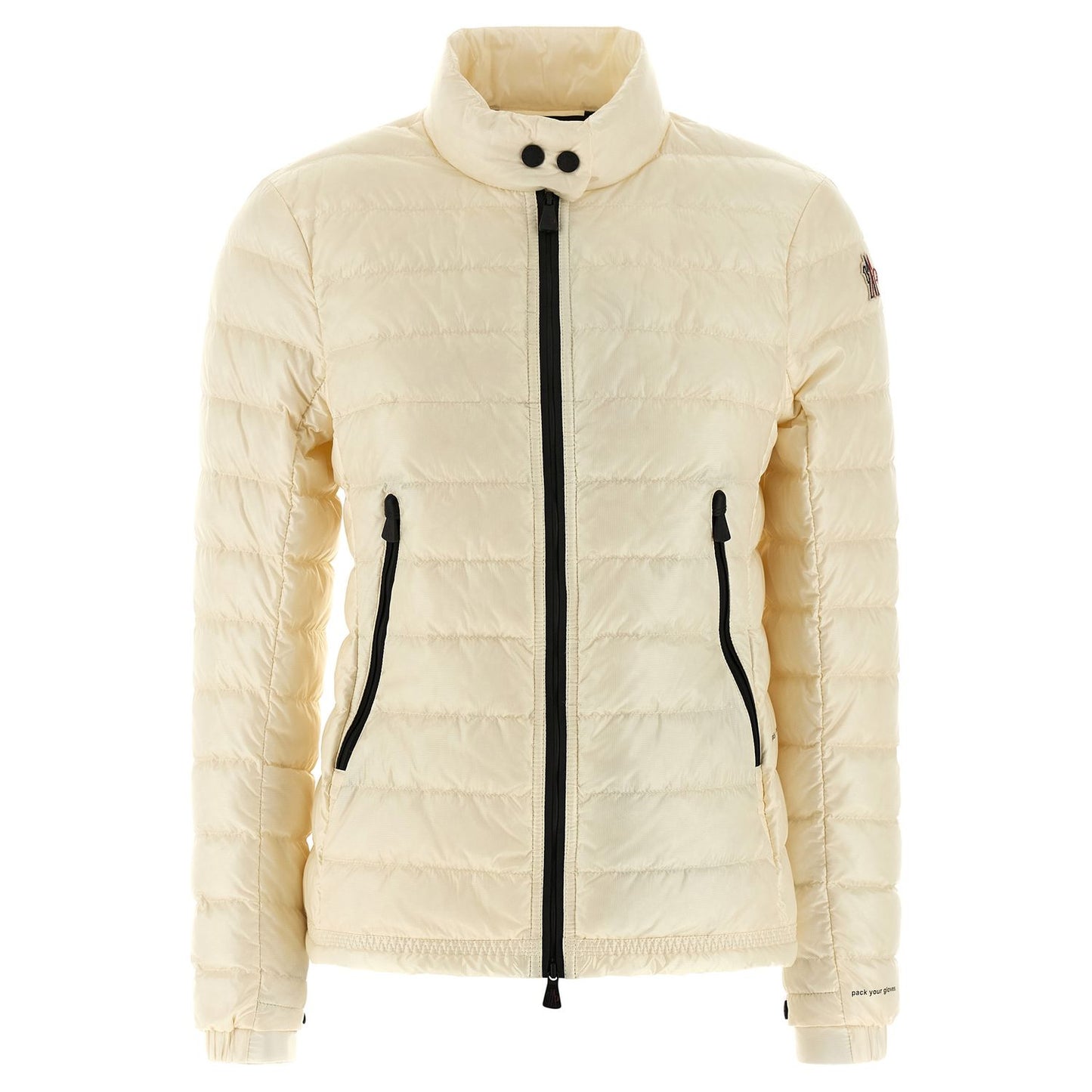 Moncler Grenoble White Polyamide Full-Length Jacket