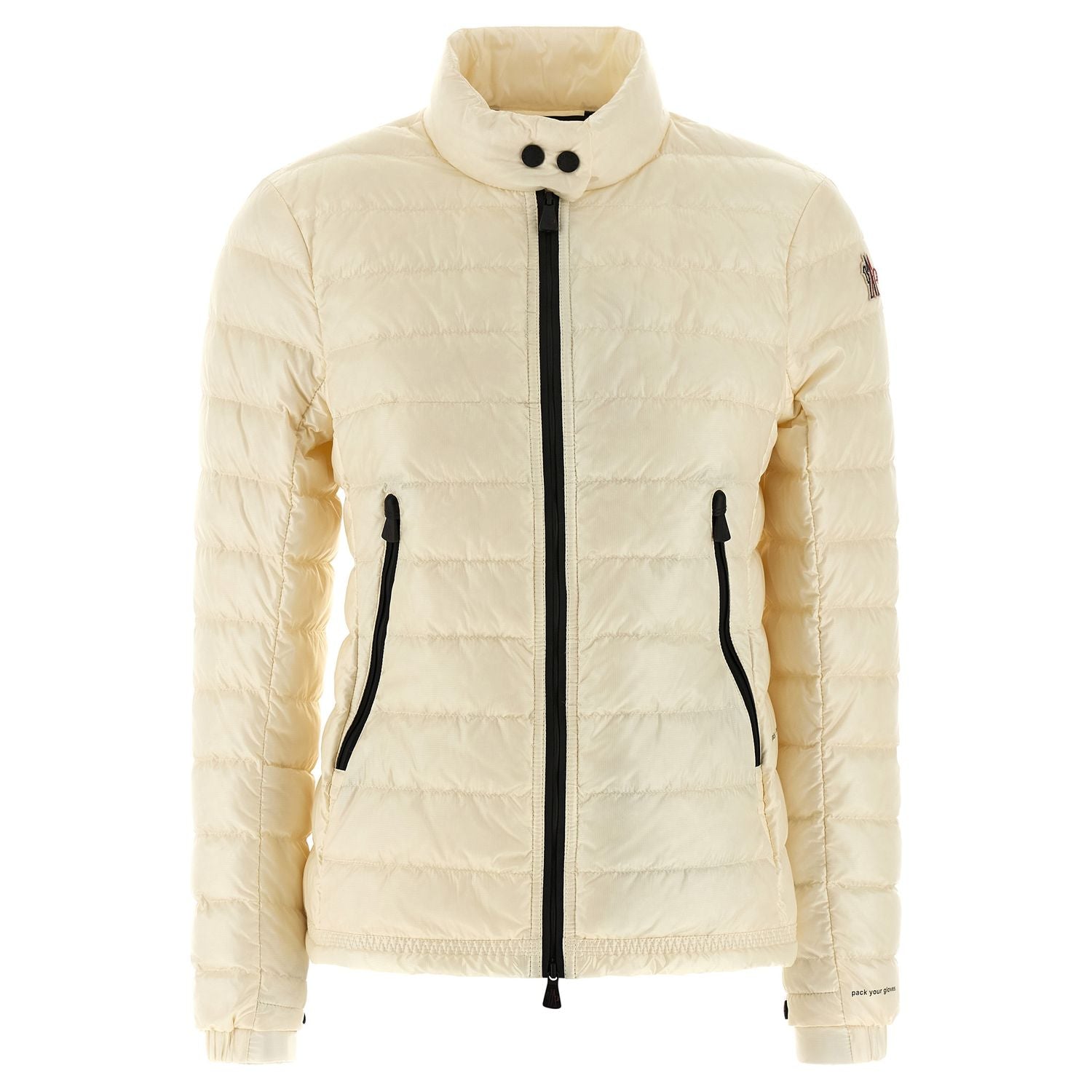 Moncler Grenoble White Polyamide Full-Length Jacket
