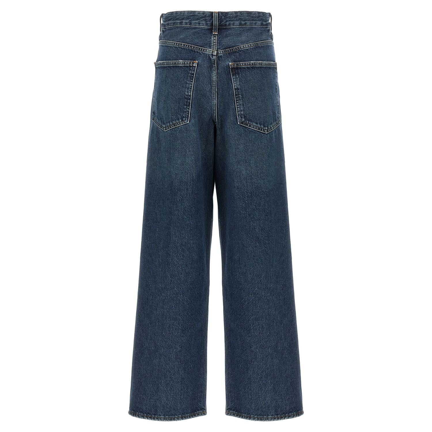 Agolde Blue Cotton Jeans Denim