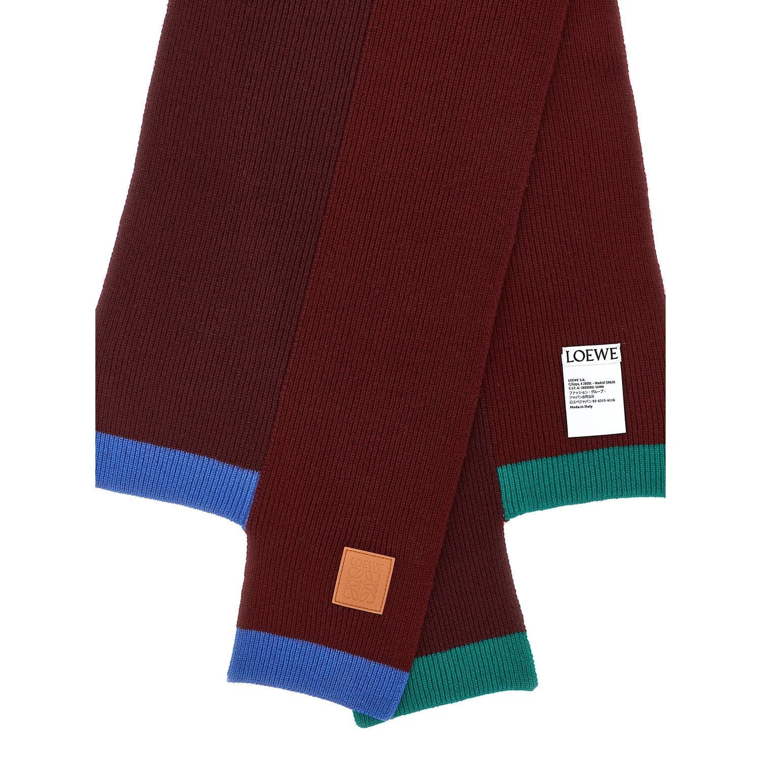 Loewe Multicolor Wool Facemask