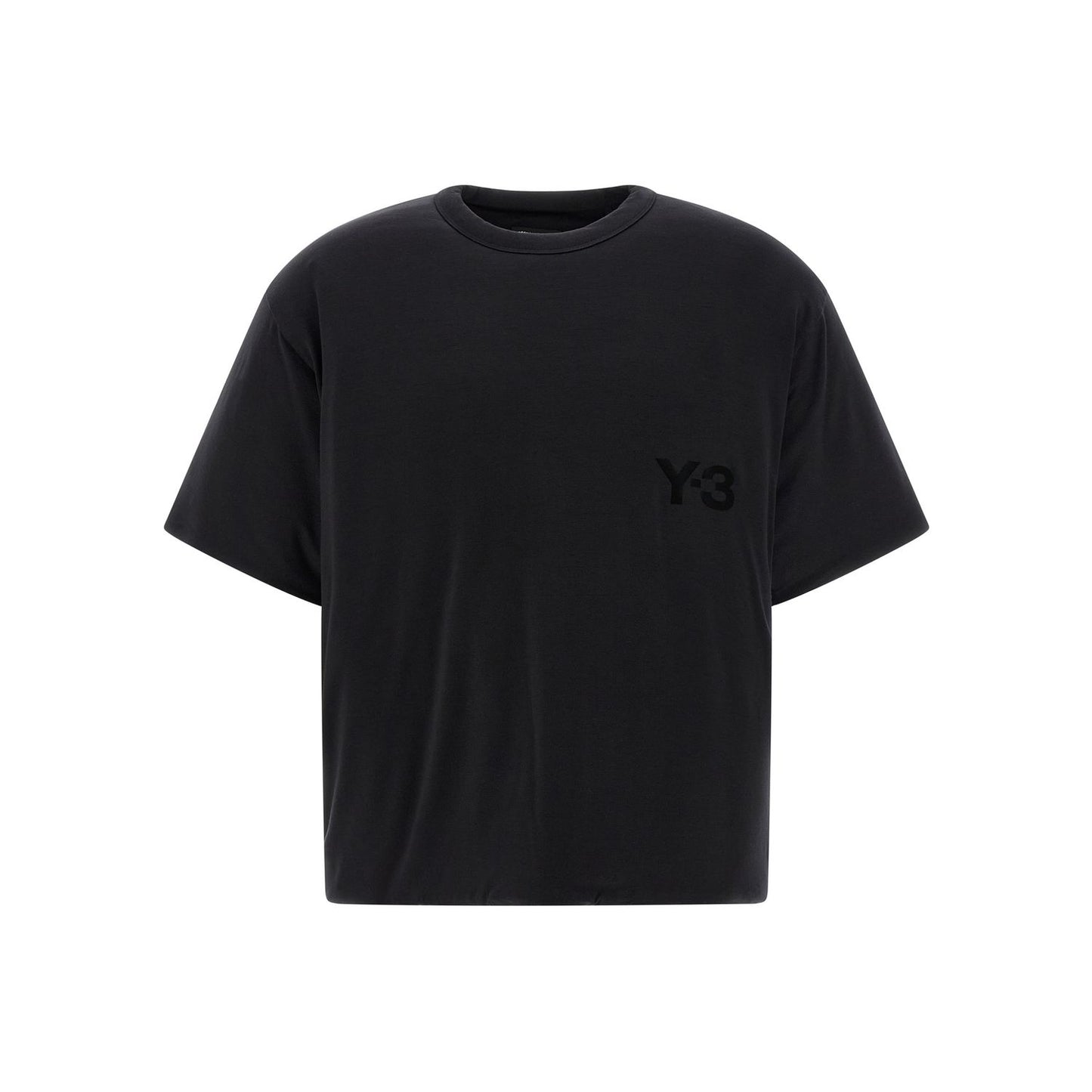 Y-3 Black Lyocell T-Shirt