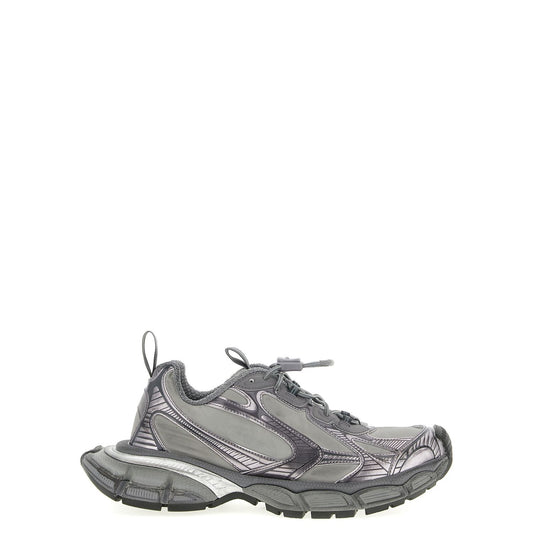 Balenciaga Gray Polyester Athletic Sneakers