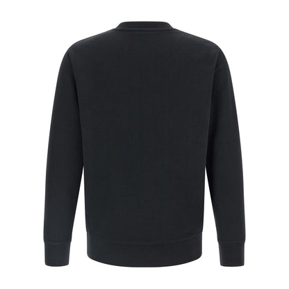 Maison Kitsuné Black Cotton Sweatshirt
