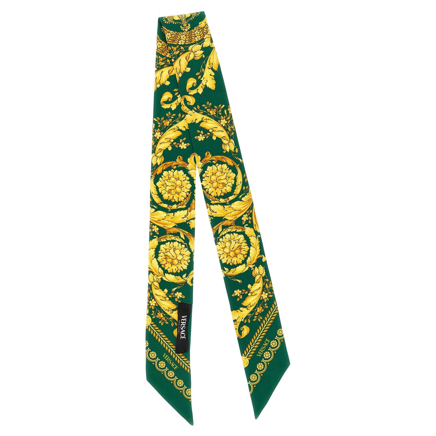 Versace Multicolor Silk Tie