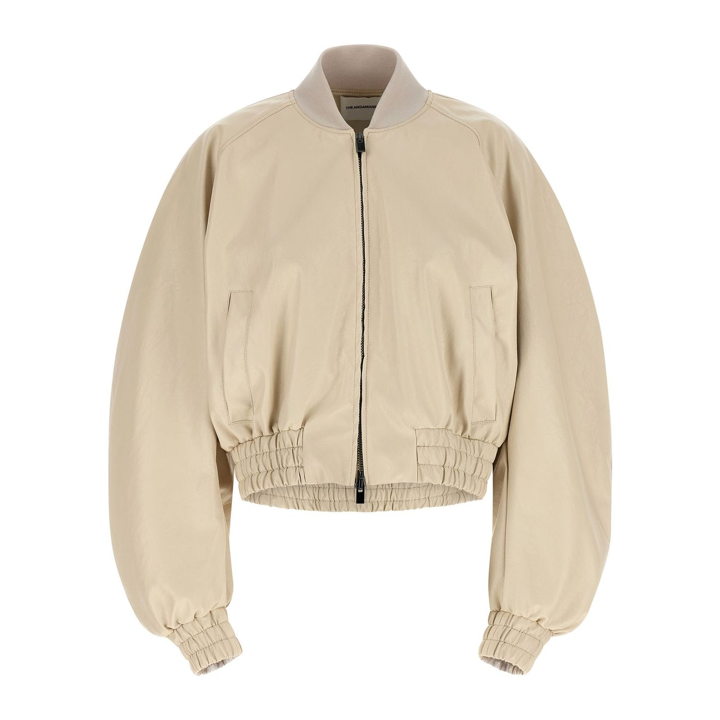 The Andamane Beige Polyethylene Bomber