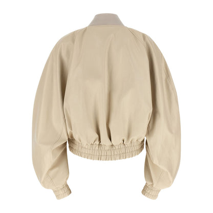The Andamane Beige Polyethylene Bomber