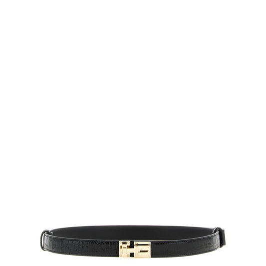 Tom Ford Black Calfskin Regular Belt