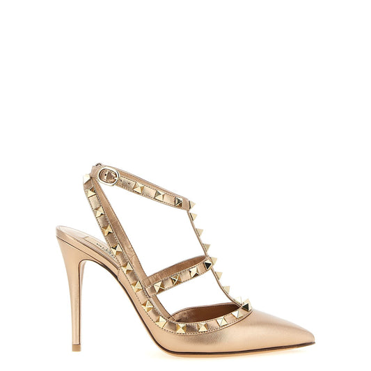 Valentino Garavani Multicolor Calfskin High Heel Pumps