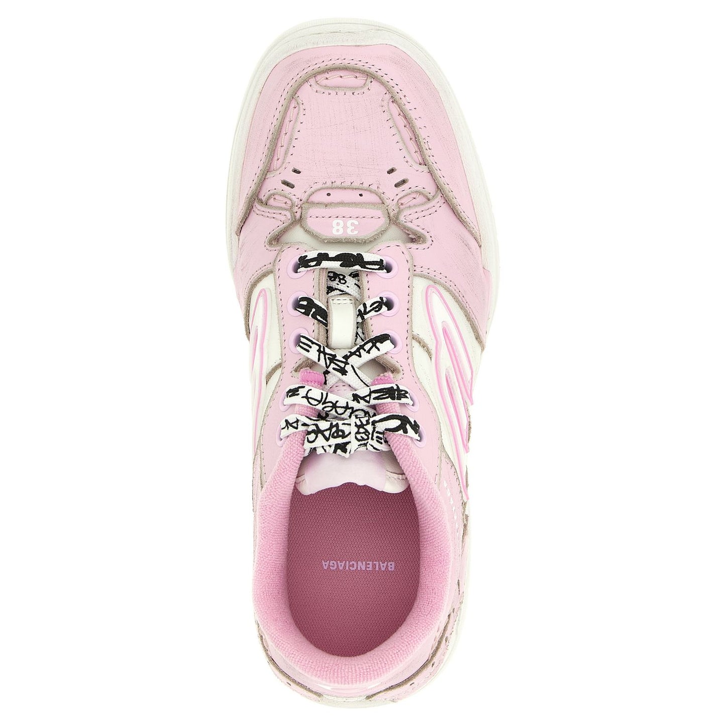 Balenciaga Multicolor Calfskin Athletic Sneakers