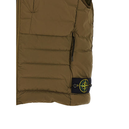 Stone Island Bicolor Polyamide Sleeveless Jacket