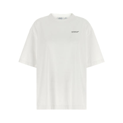 Off-White White Cotton T-Shirt