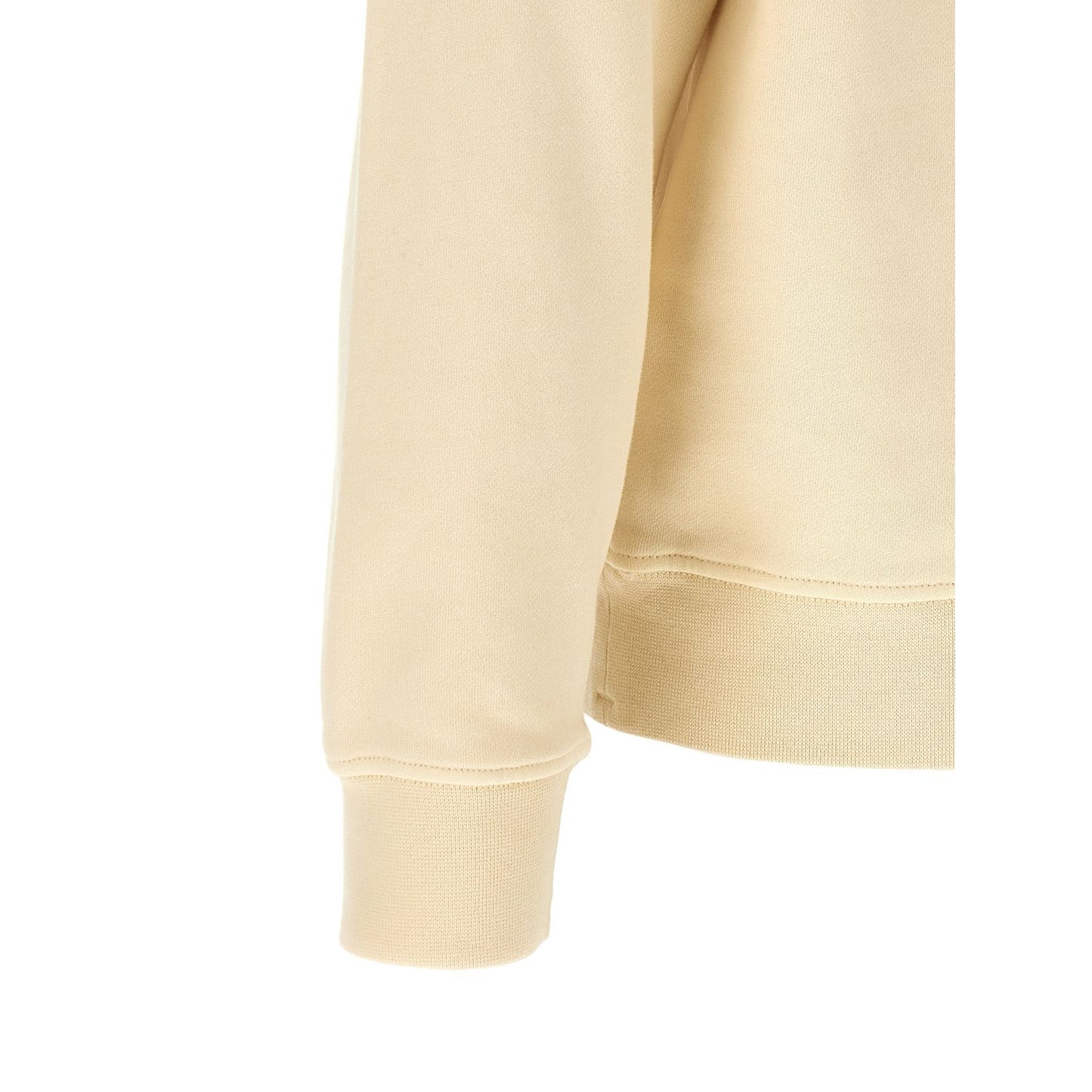 Stone Island Beige Cotton Sweatshirt