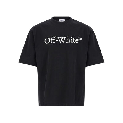 Off-White Bicolor Cotton T-Shirt