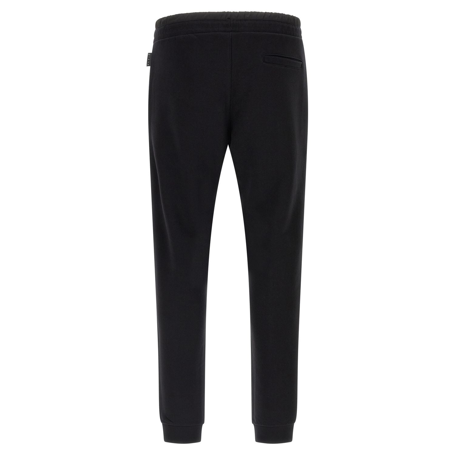 Philipp Plein Black Cotton Joggers (Workout Pants)