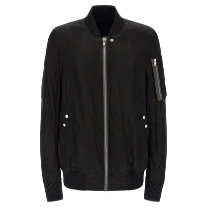 Rick Owens Black Copper Bomber