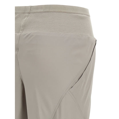 Rick Owens Gray Acetate Flared Pants