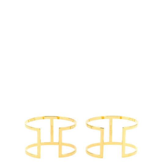 Elisabetta Franchi Gold Brass Bracelet