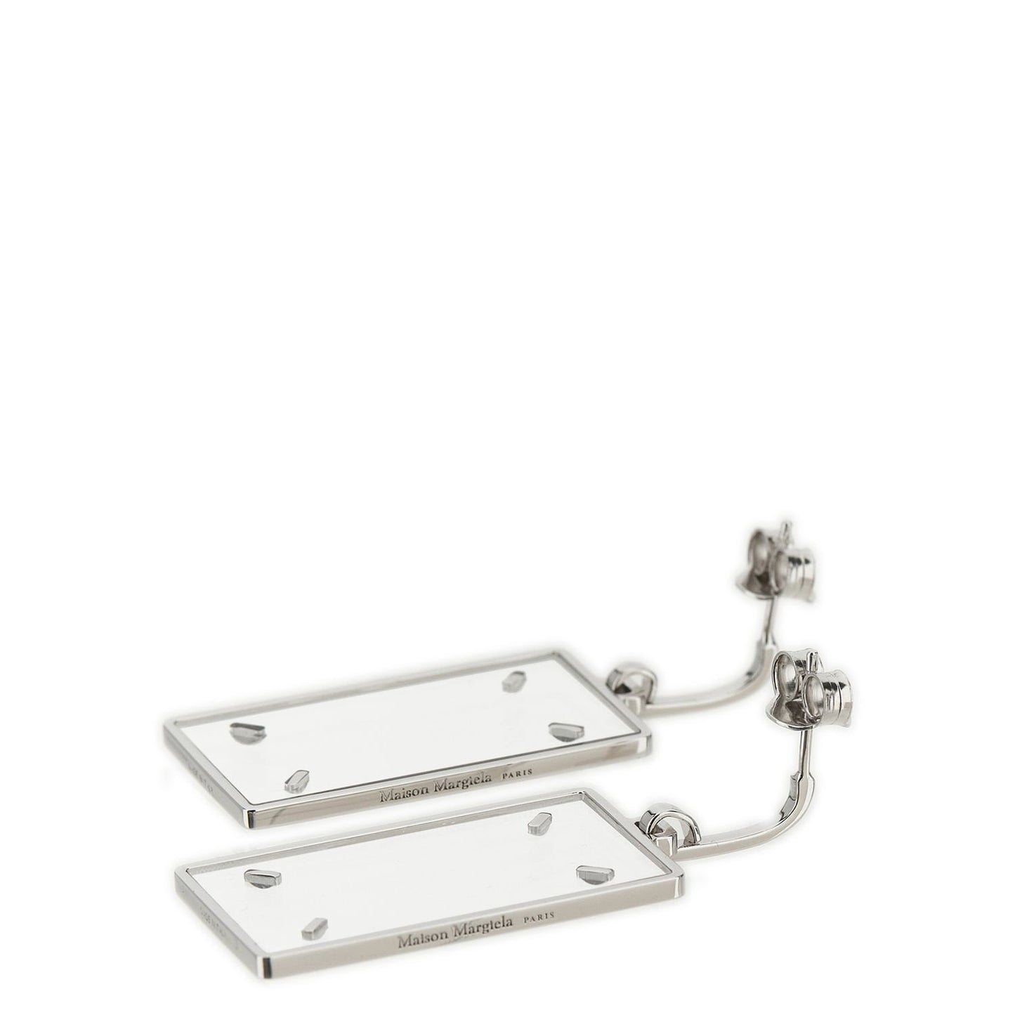 Maison Margiela Silver Brass Earrings