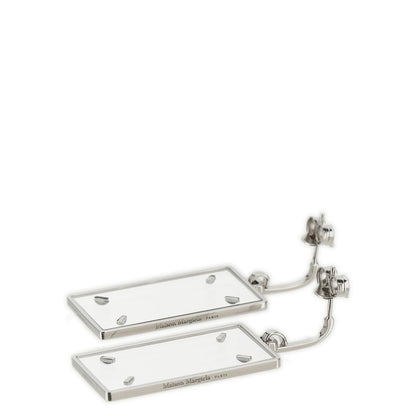 Maison Margiela Silver Brass Earrings