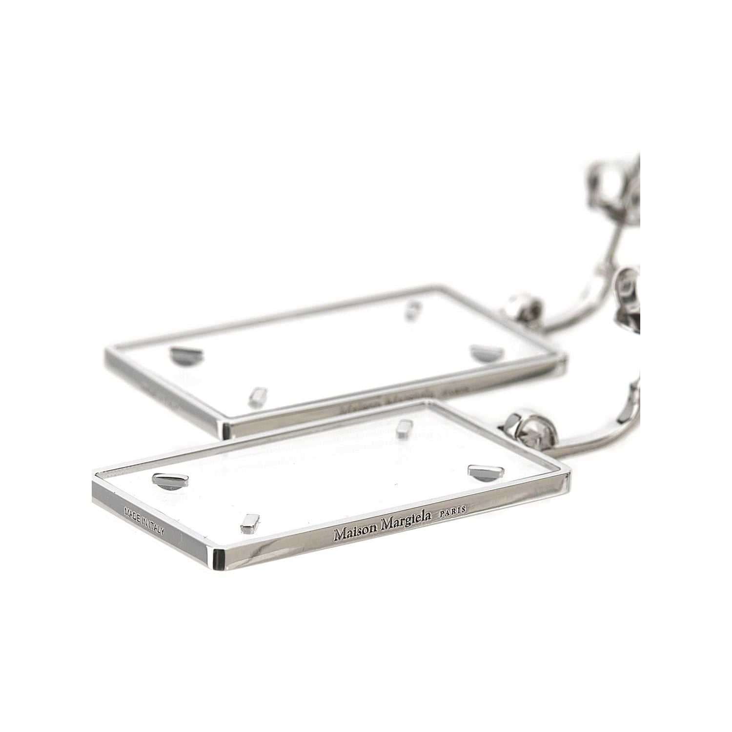 Maison Margiela Silver Brass Earrings