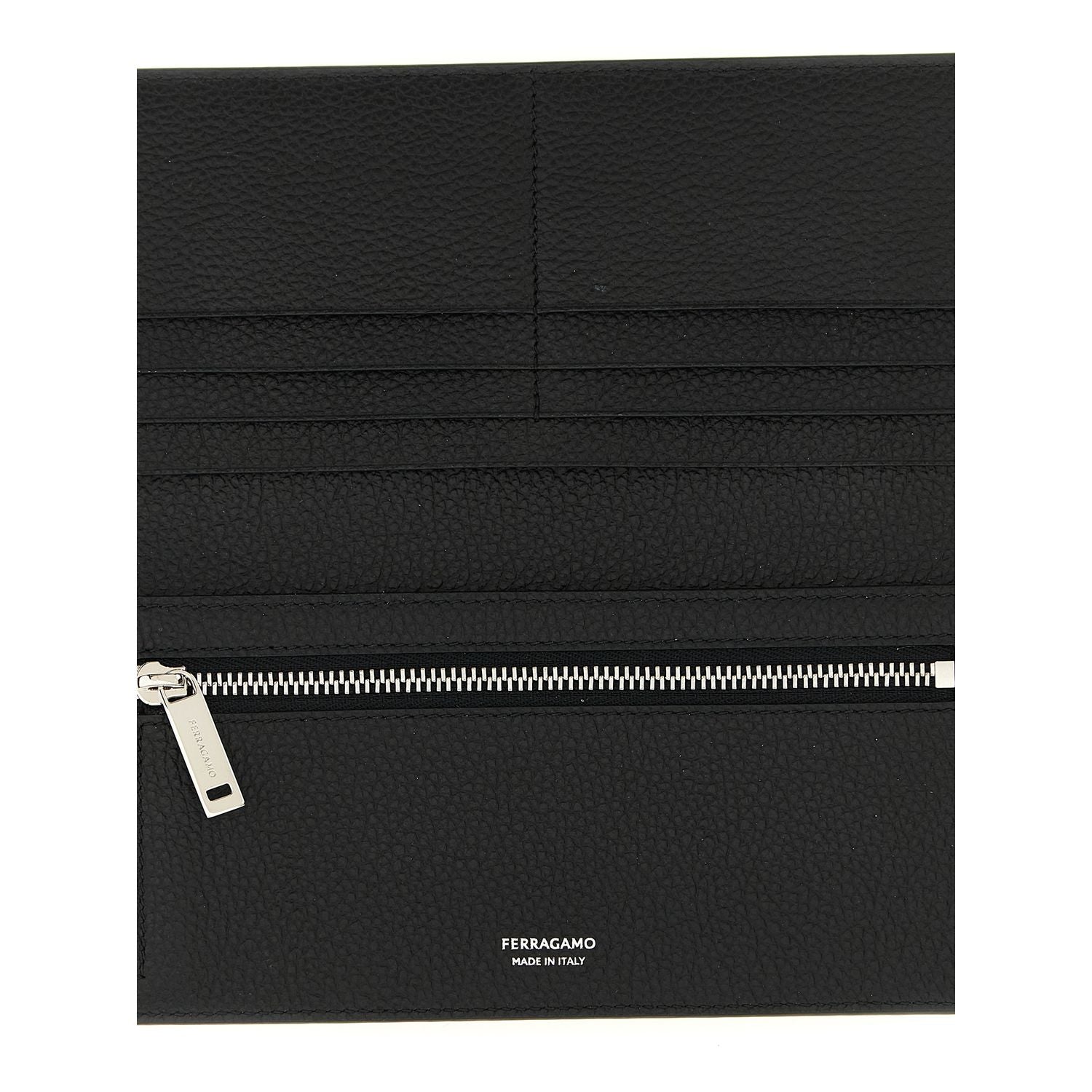Ferragamo Black Calfskin Wallet