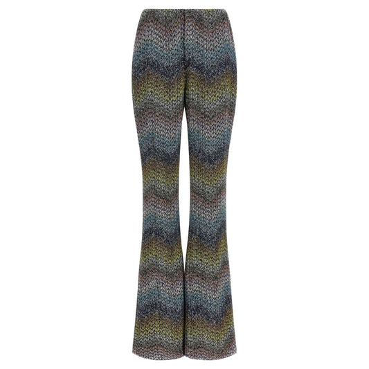 Missoni Multicolor Viscose Flared Pants