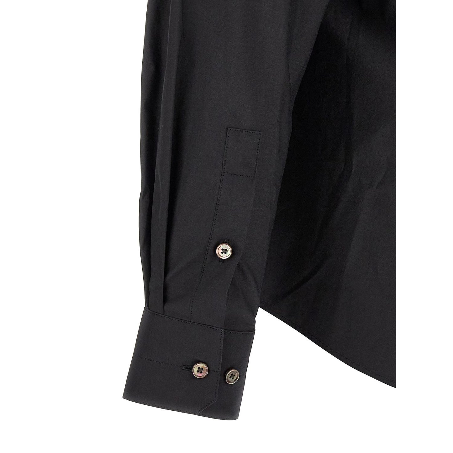 Lemaire Black Cotton Blouse