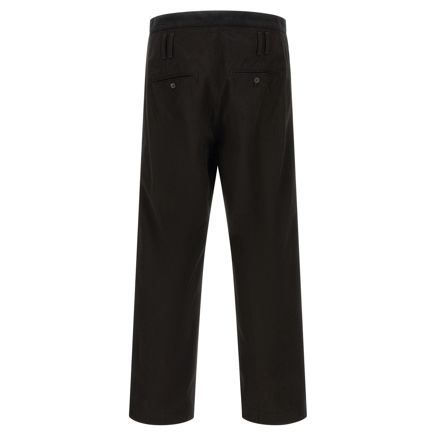 Namacheko Black Cotton Casual Pants