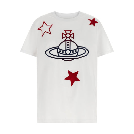 Vivienne Westwood White Cotton T-Shirt