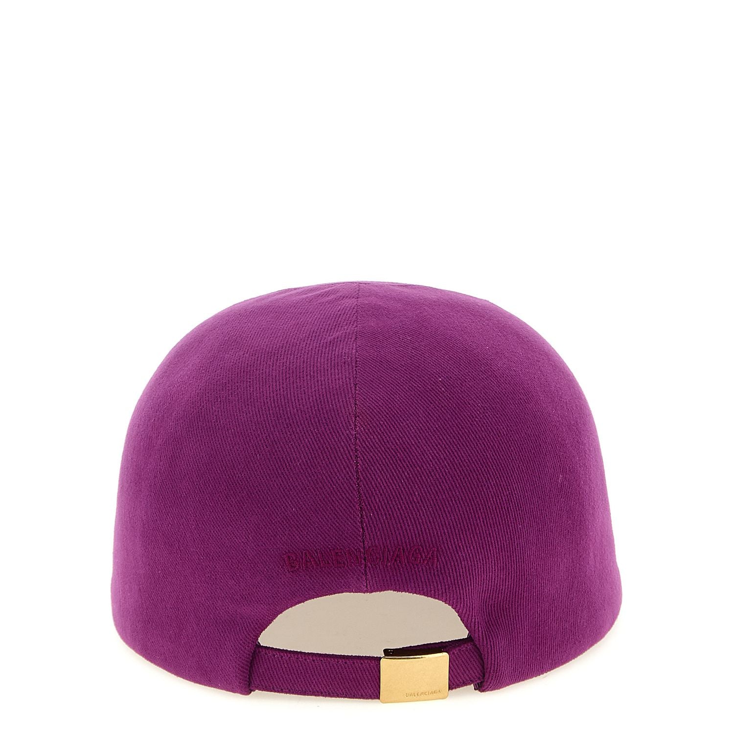 Balenciaga Purple Cotton Cap (Baseball Hat)