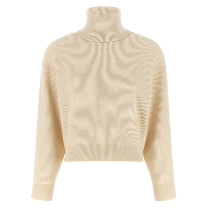 Brunello Cucinelli White Virgin Wool Cardigan