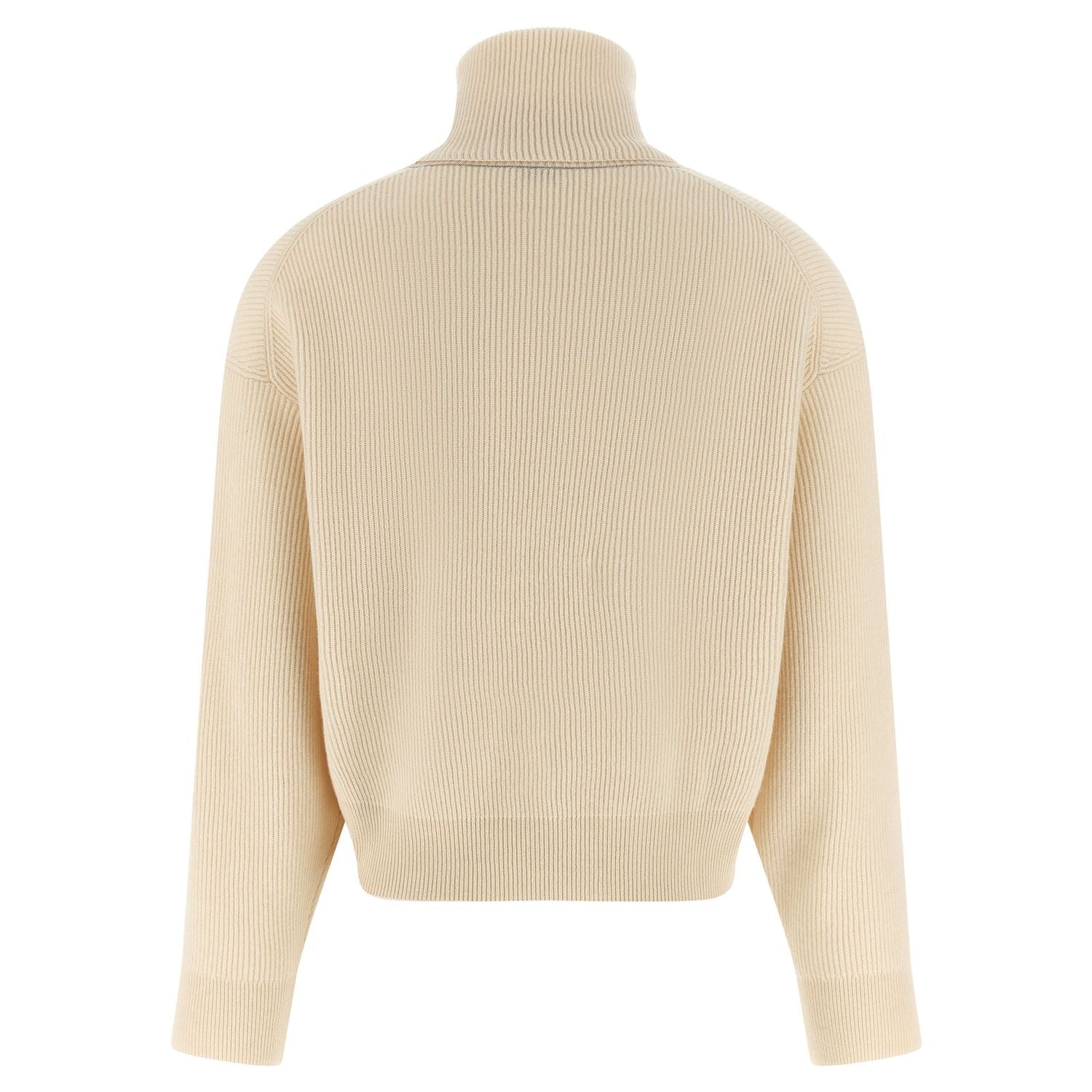 Brunello Cucinelli White Virgin Wool Cardigan