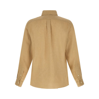 Polo Ralph Lauren Beige Linen Blouse