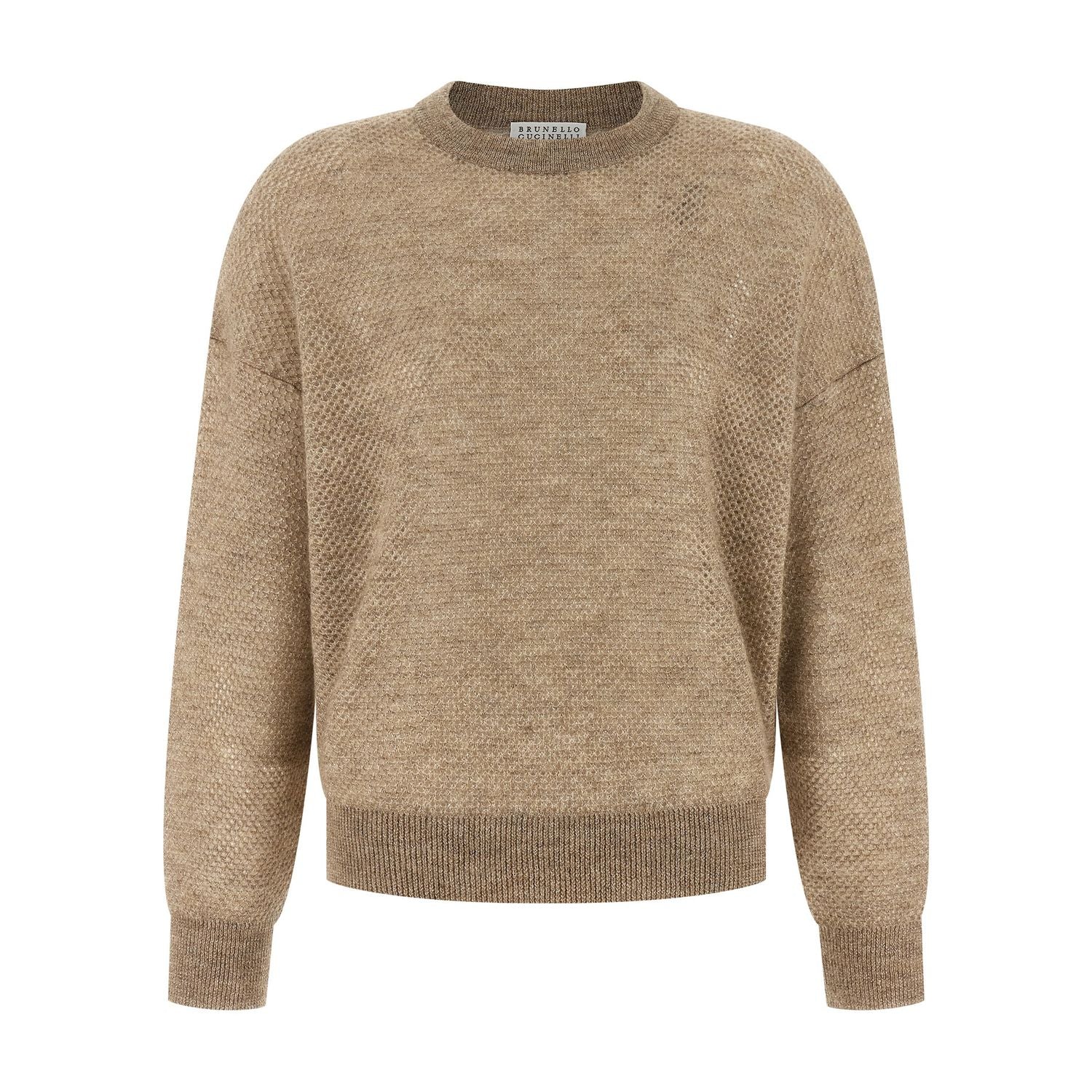 Brunello Cucinelli Beige Wool Cardigan